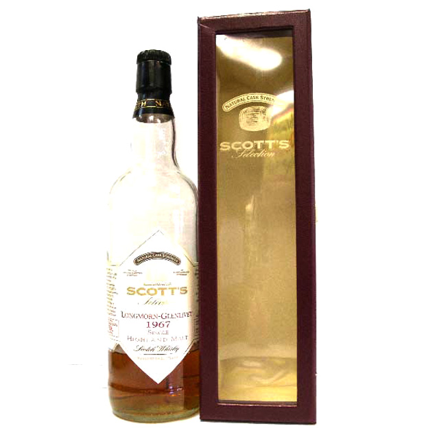 Scott's Selection Longmorn-Glenlivet 1967 36 Year Single Malt Scotch